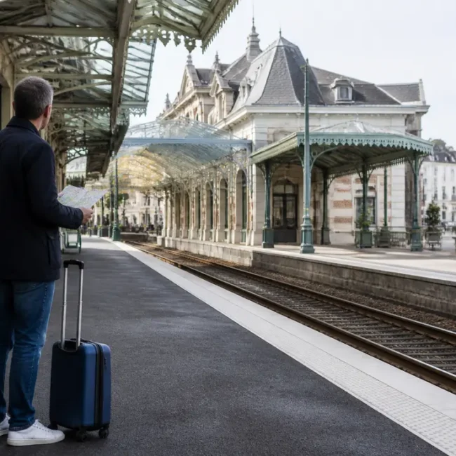 Comment poursuivre son trajet depuis la gare de Trouville-Deauville ?