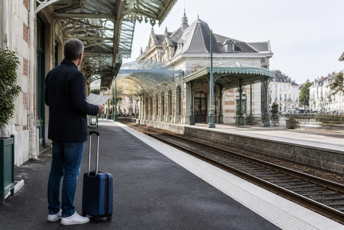 Comment poursuivre son trajet depuis la gare de Trouville-Deauville ?