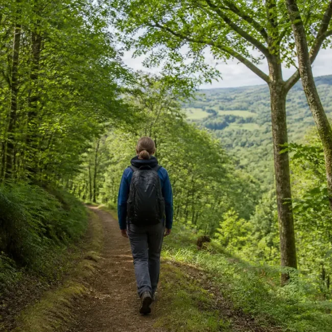 Saint-Léger-du-Bourg-Denis que voir lors d'une randonnée en pleine nature sur un sentier boisé normand