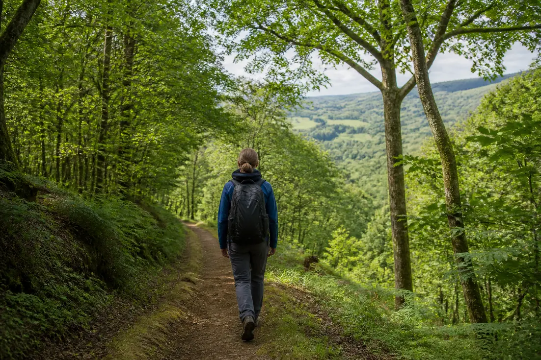 Saint-Léger-du-Bourg-Denis que voir lors d'une randonnée en pleine nature sur un sentier boisé normand