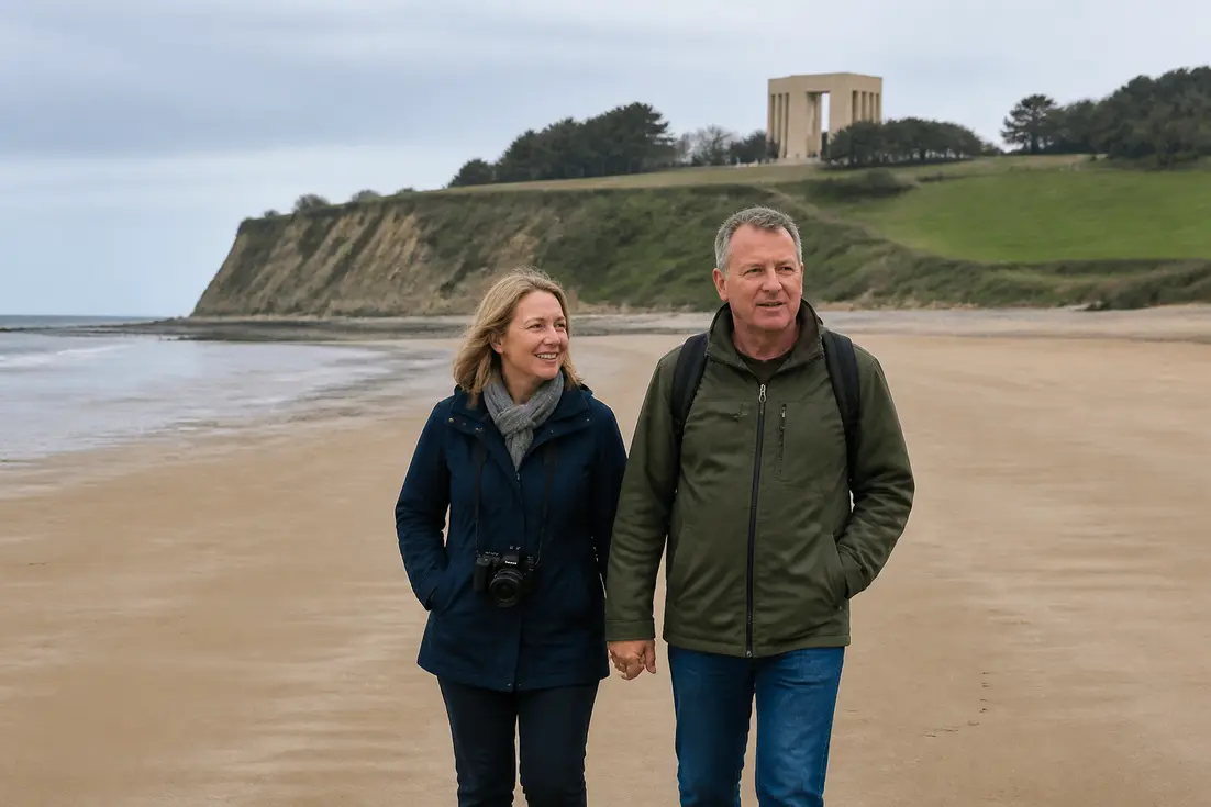 Que faire Ver-sur-Mer en explorant les plages historiques et le mémorial normand lors d'une balade