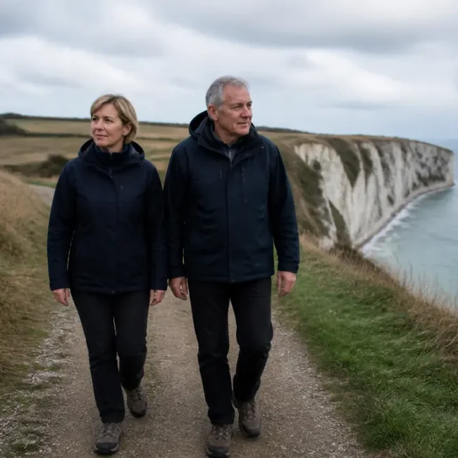 Balade sur le sentier côtier pour visiter Varengeville sur mer et observer les falaises normandes.